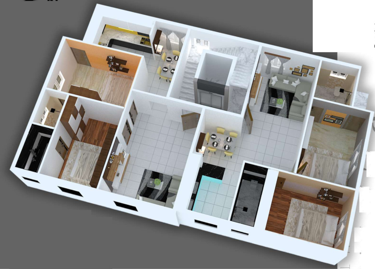 3DFloorPlan of GIG Pearl Apartments
