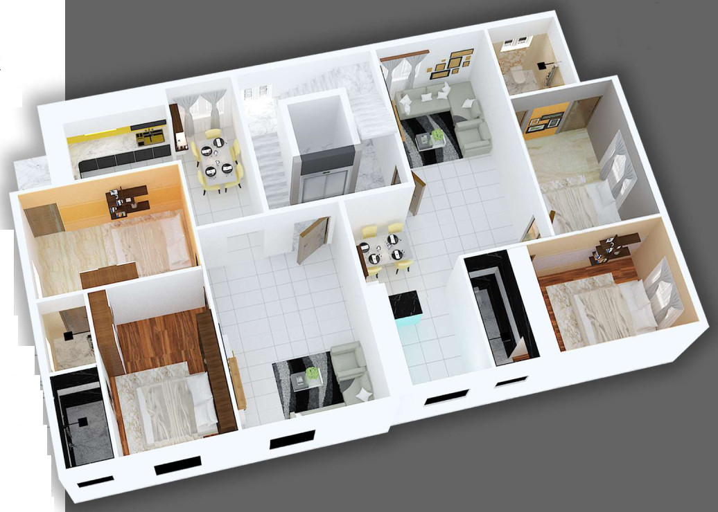 3DFloorPlan of GIG Pearl Apartments