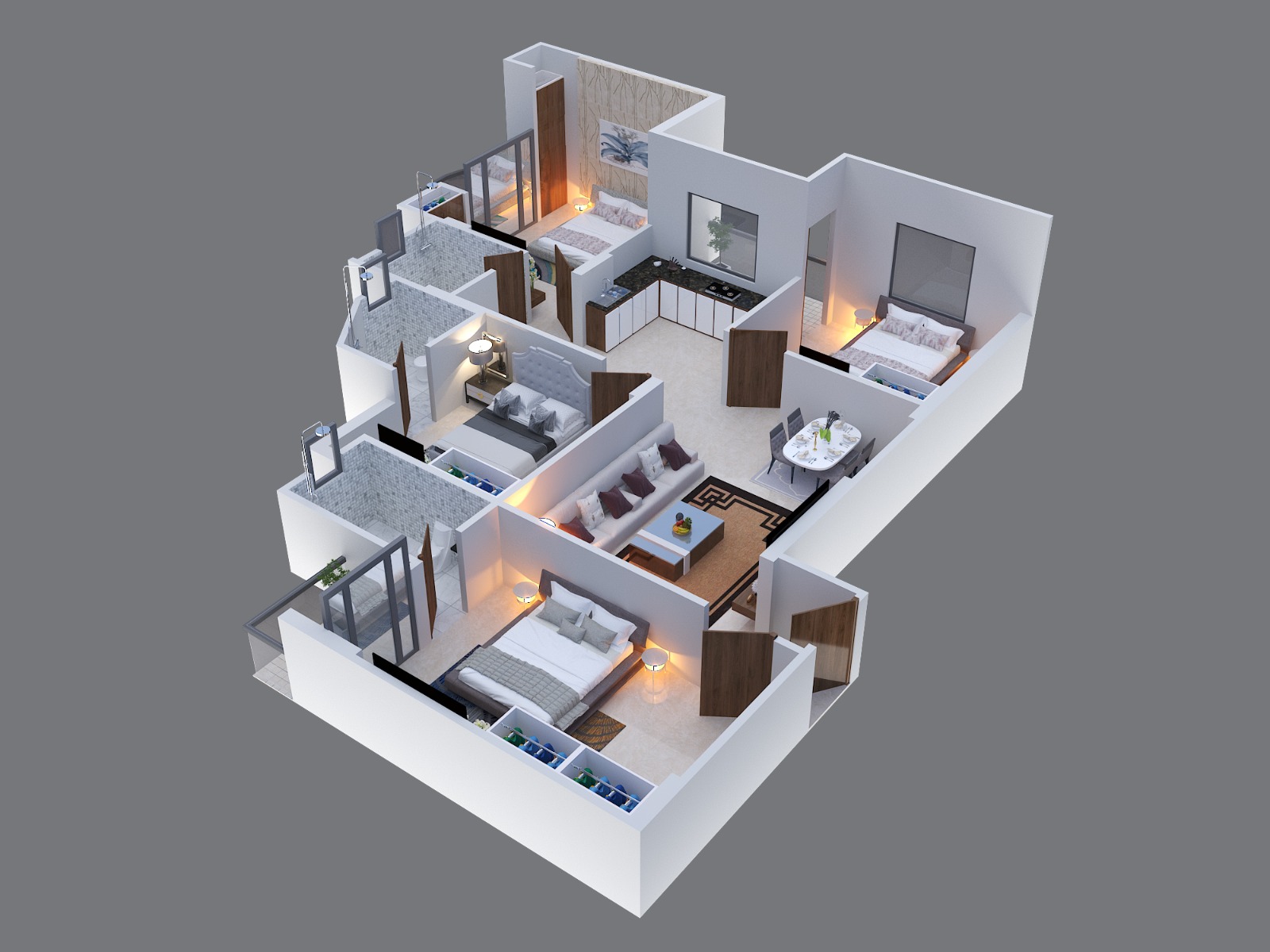 3DFloorPlan of GRK Eco World II