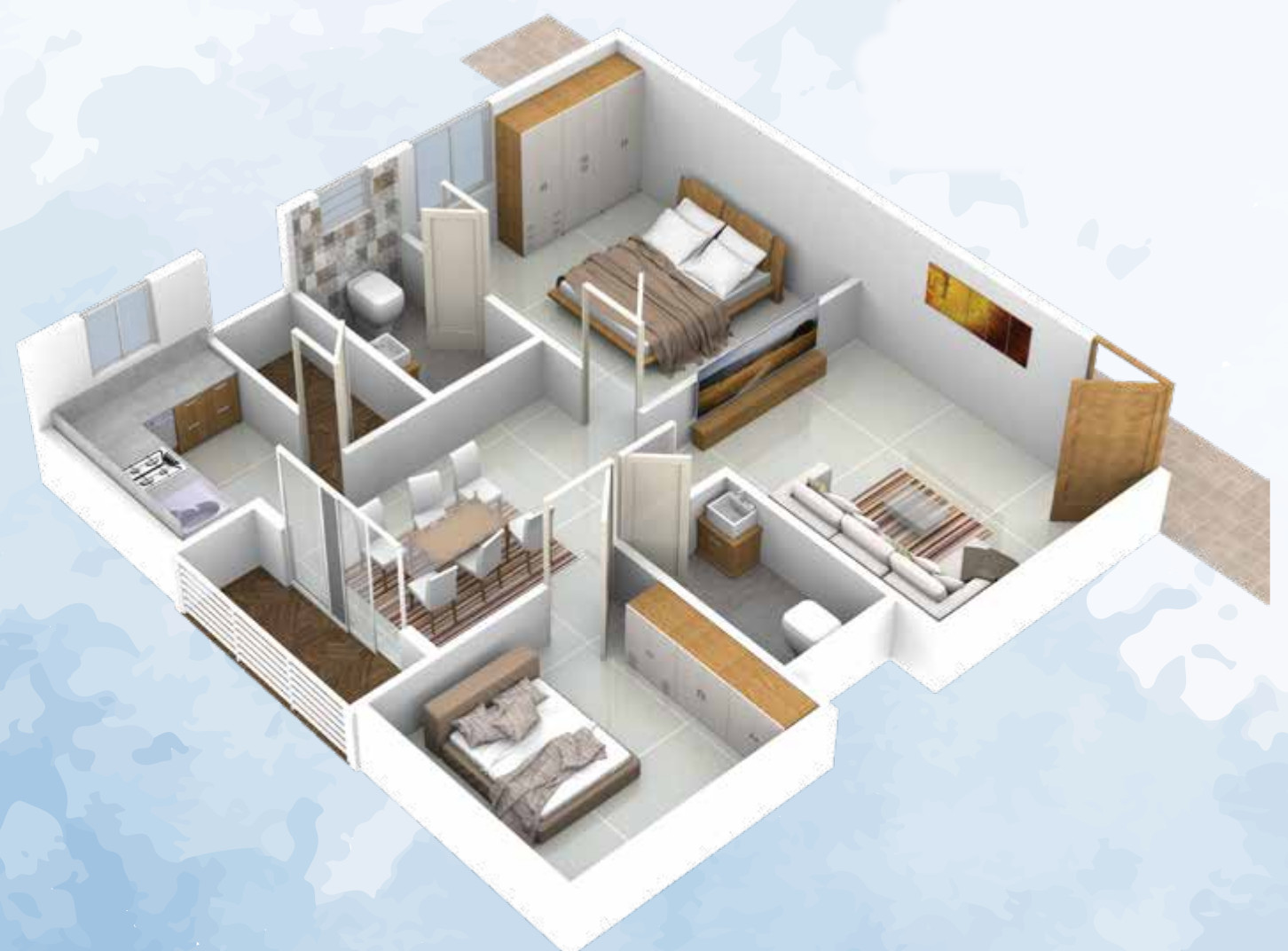 3DFloorPlan of ISR Udayam