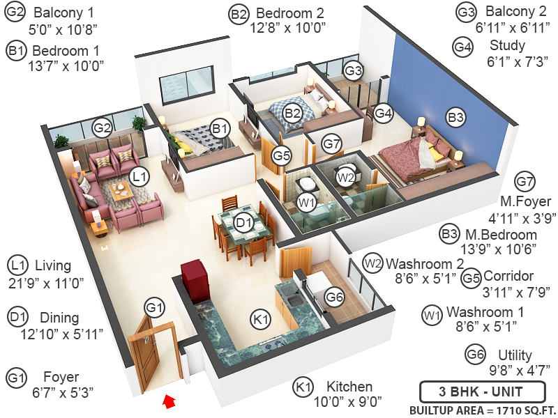 dummy Godrej Athena dummy Godrej Athena