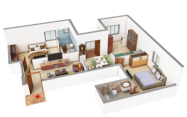3DFloorPlan of VSK Aira