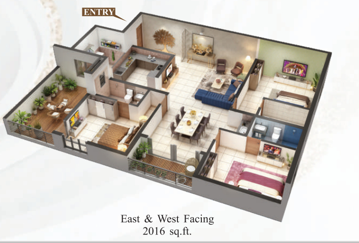 3DFloorPlan of KG Montage