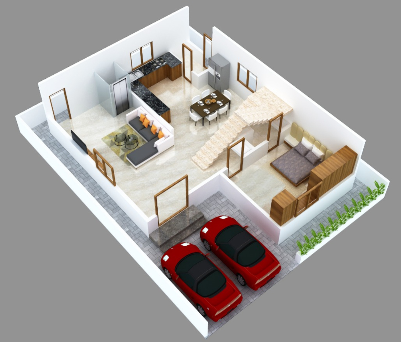 3DFloorPlan of GVR Green Rich County