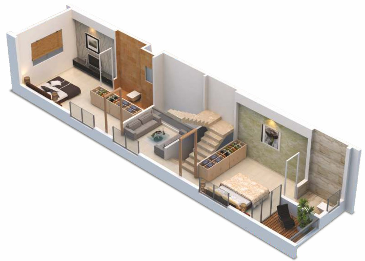 3DFloorPlan of Rajashree Sunshine