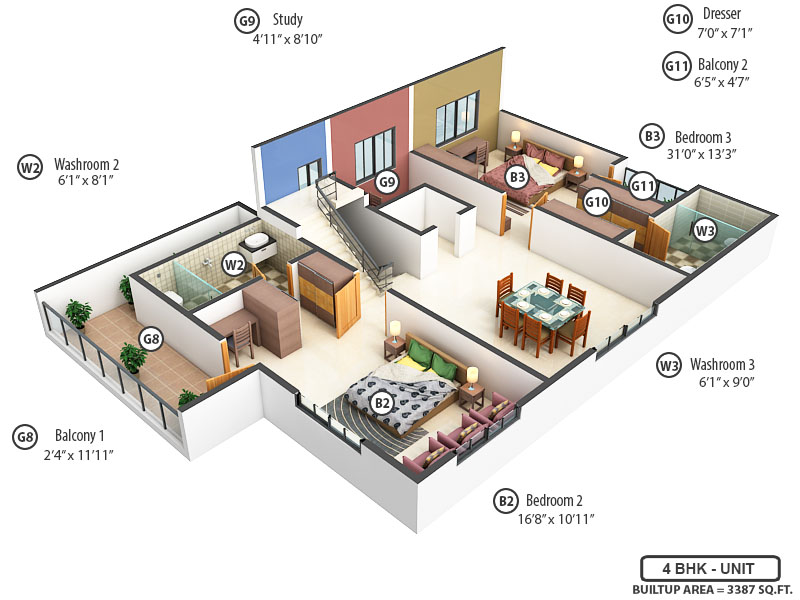 3DFloorPlan of Soulace