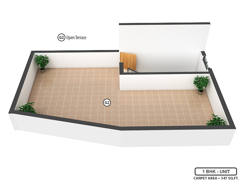 3DFloorPlan of Sahajanand Anantam