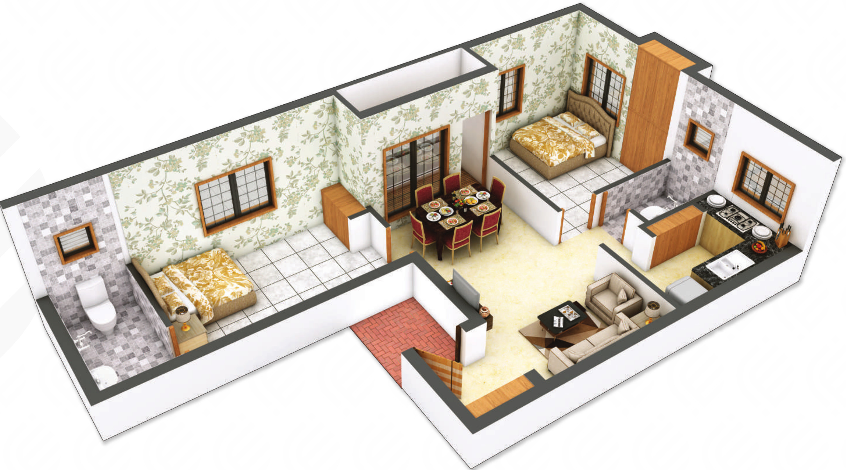 3DFloorPlan of ATH Elegent