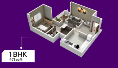3DFloorPlan of JJ Mauli Pradnyesh Shriniwas