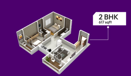 3DFloorPlan of JJ Mauli Pradnyesh Shriniwas
