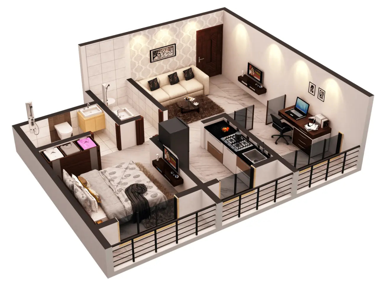 3DFloorPlan of HCS Horizon