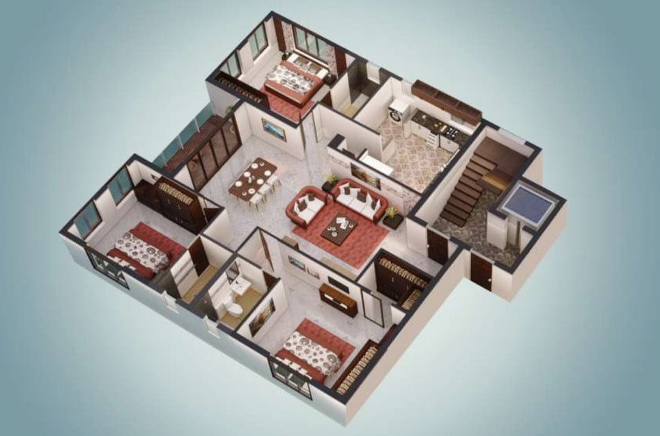 3DFloorPlan of Sapphire
