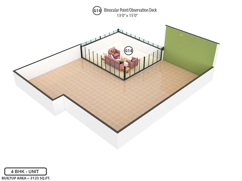 Terrace Floor Plan Terrace Floor Plan