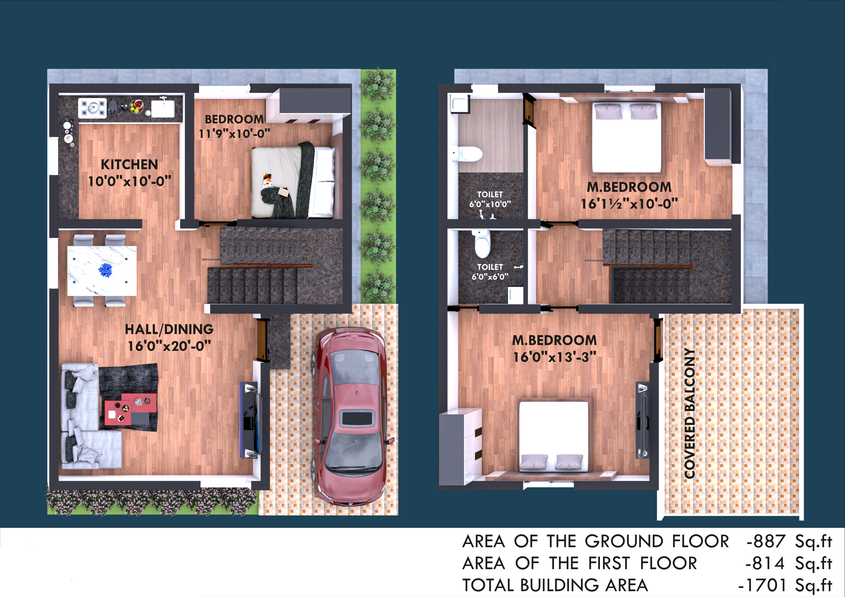 3DFloorPlan of KK Landmark Villas