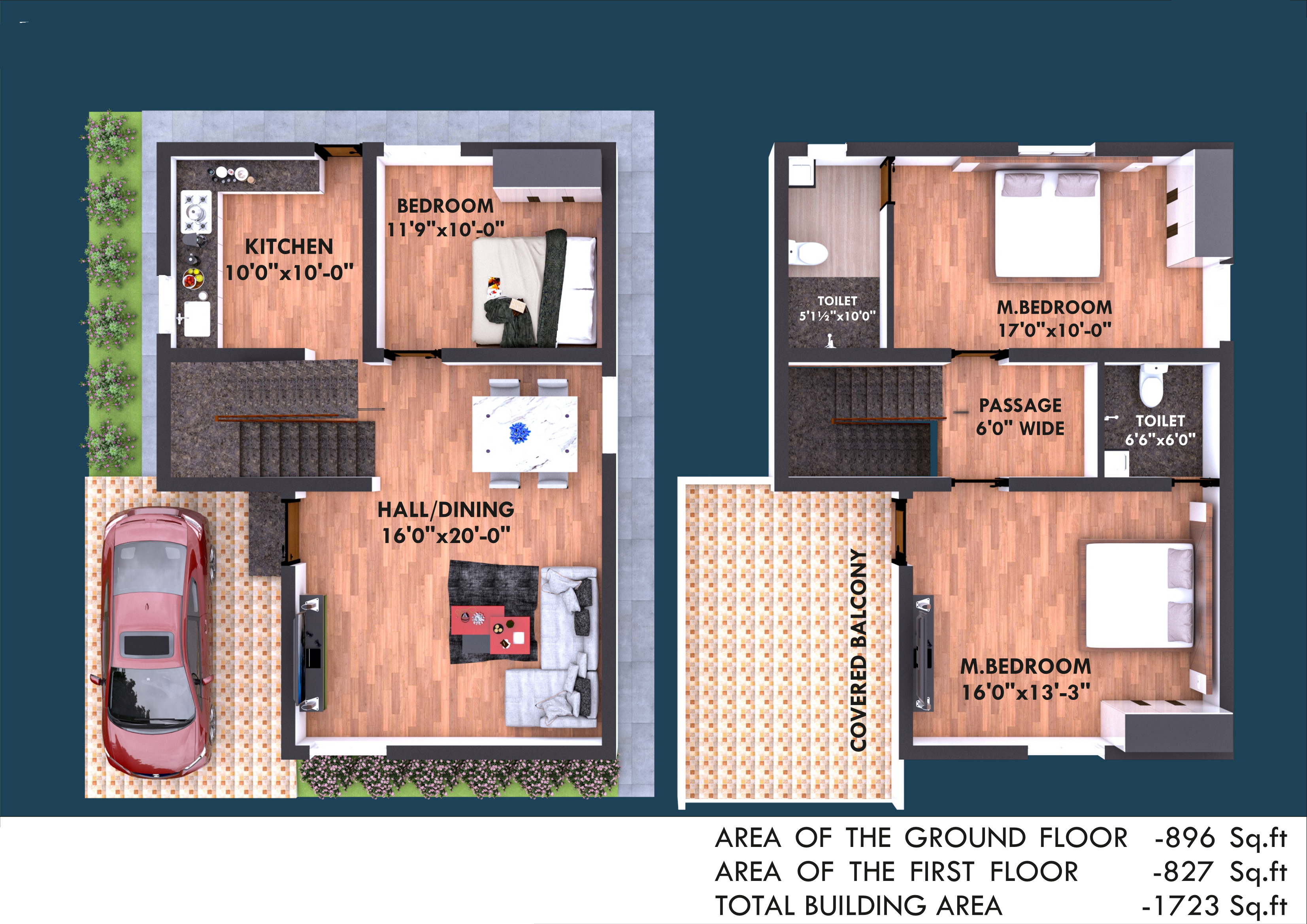 3DFloorPlan of KK Landmark Villas