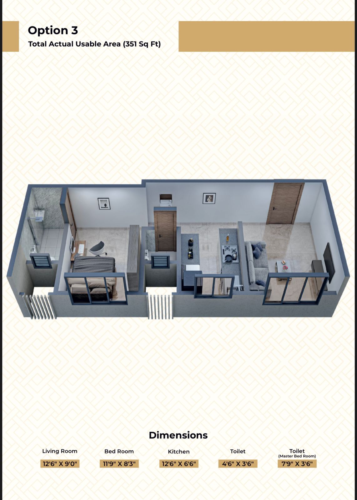 3DFloorPlan of Vira Devi Krupa