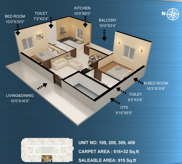 3DFloorPlan of Creations Diadem