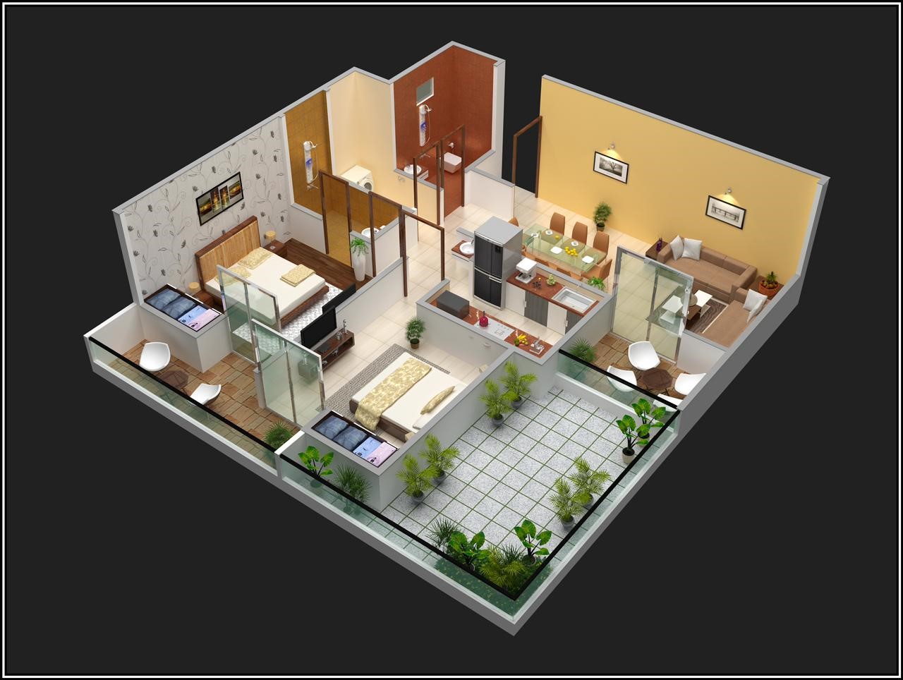3DFloorPlan of Highline Fortune