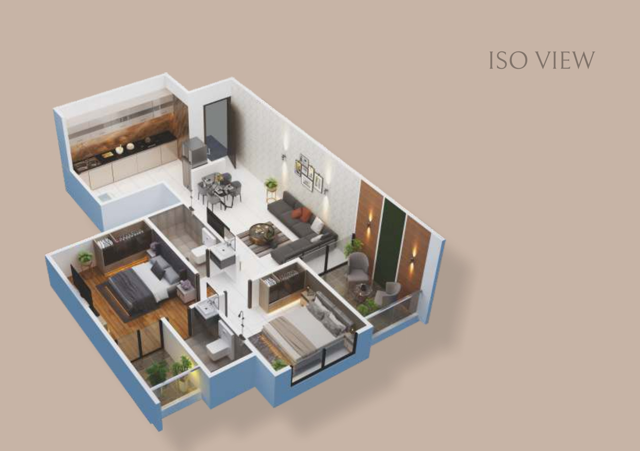 3DFloorPlan of The Shashwat