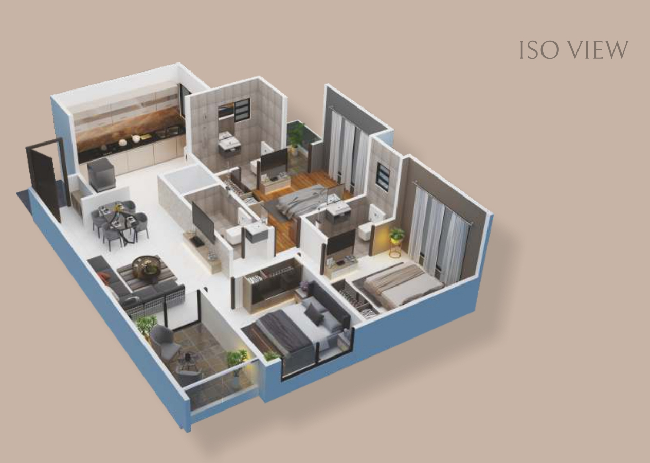 3DFloorPlan of The Shashwat