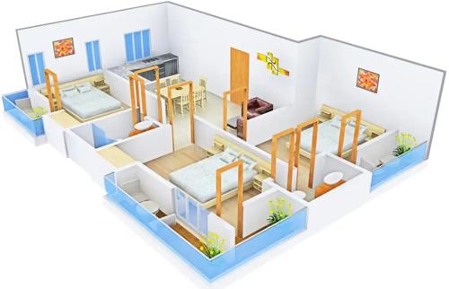 3DFloorPlan of KPBP KP Apartment II