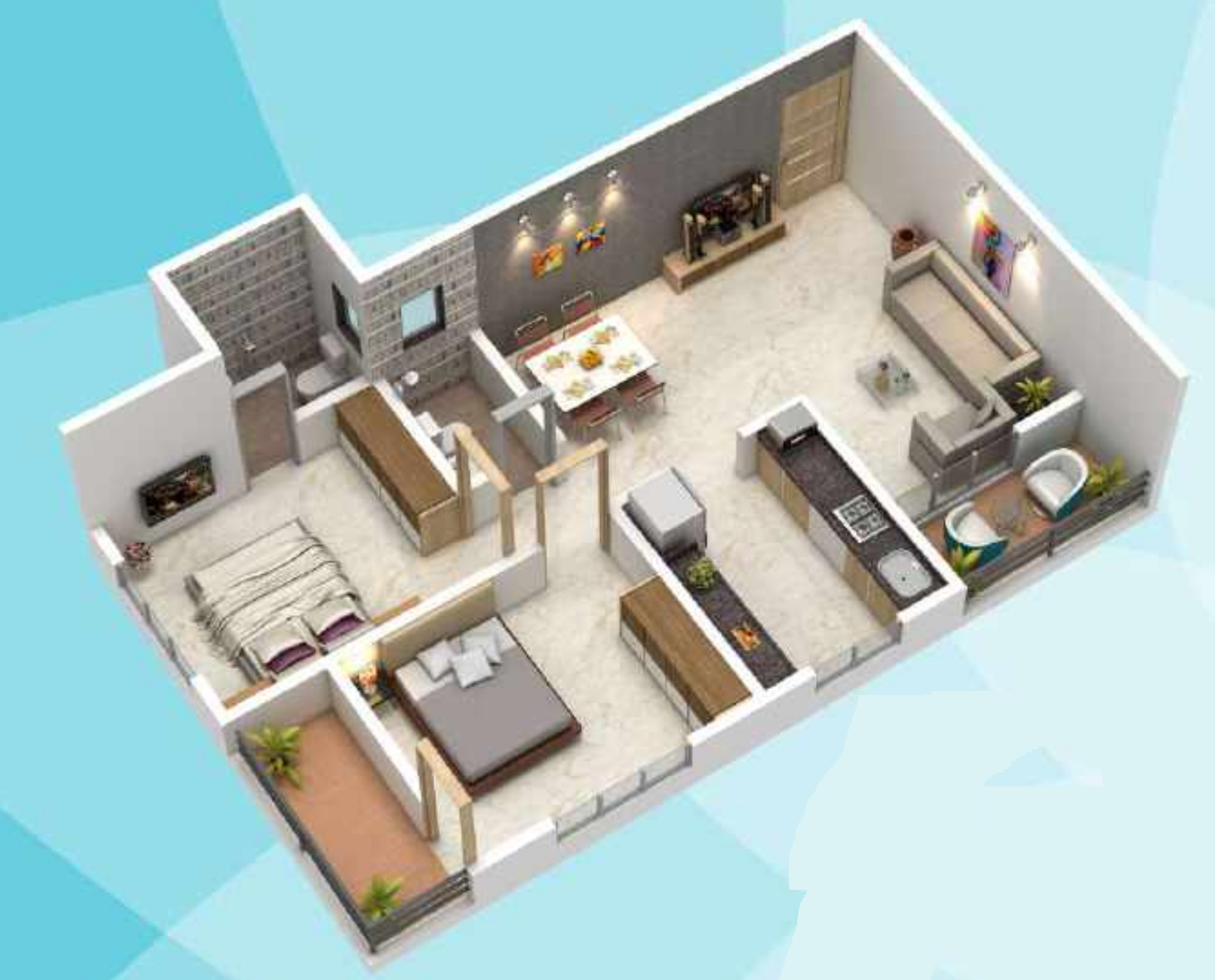 3DFloorPlan of Ishwar Saraswati Palace