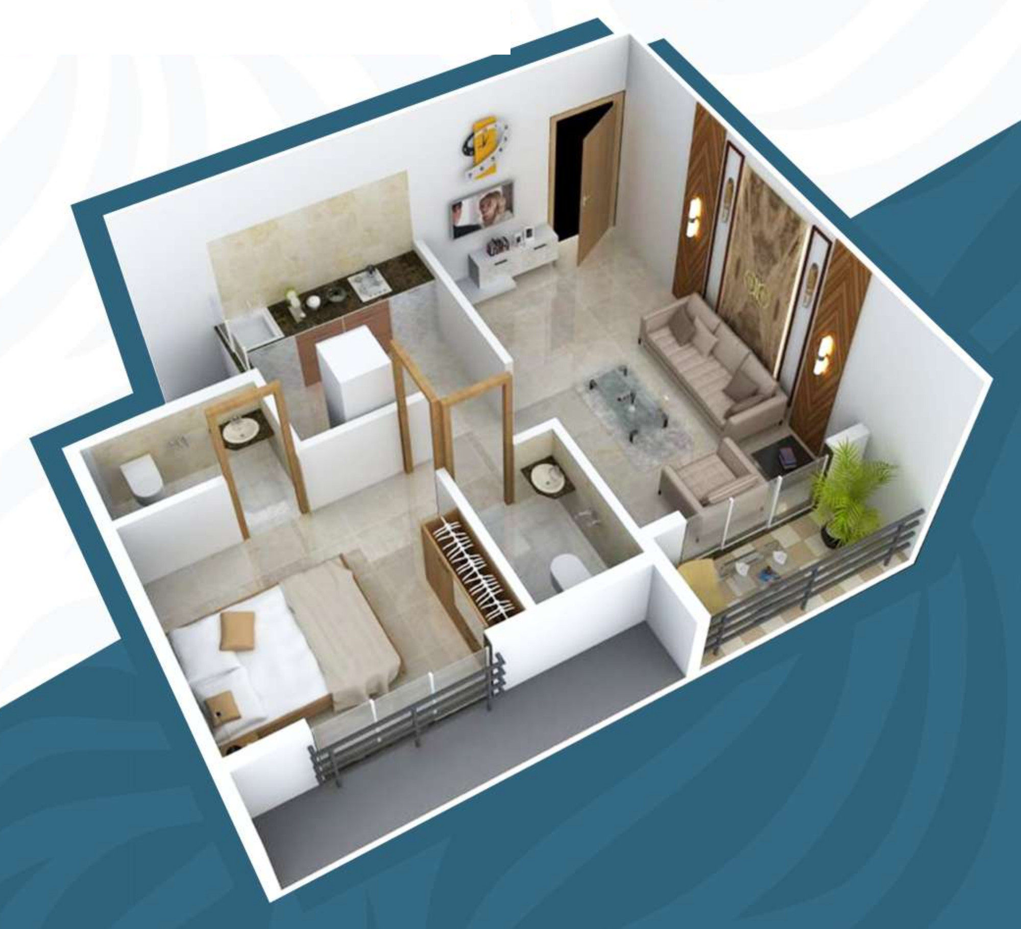 3DFloorPlan of Gunina Girija Heights