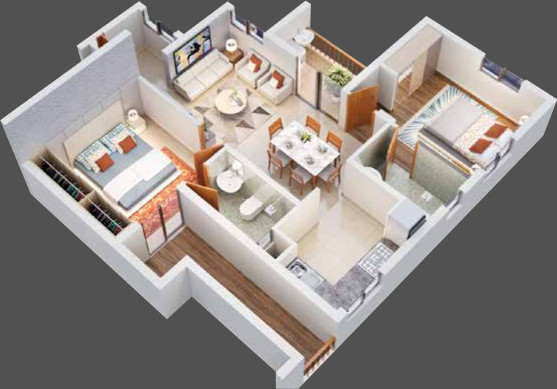 3DFloorPlan of RLD Tripti