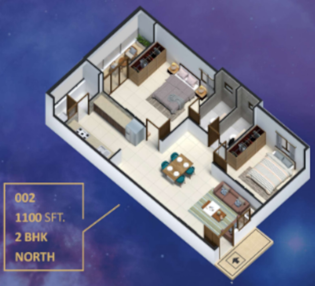 3DFloorPlan of Jaya Galaxy
