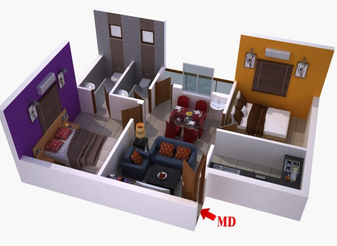 3DFloorPlan of Green Sai EASAN