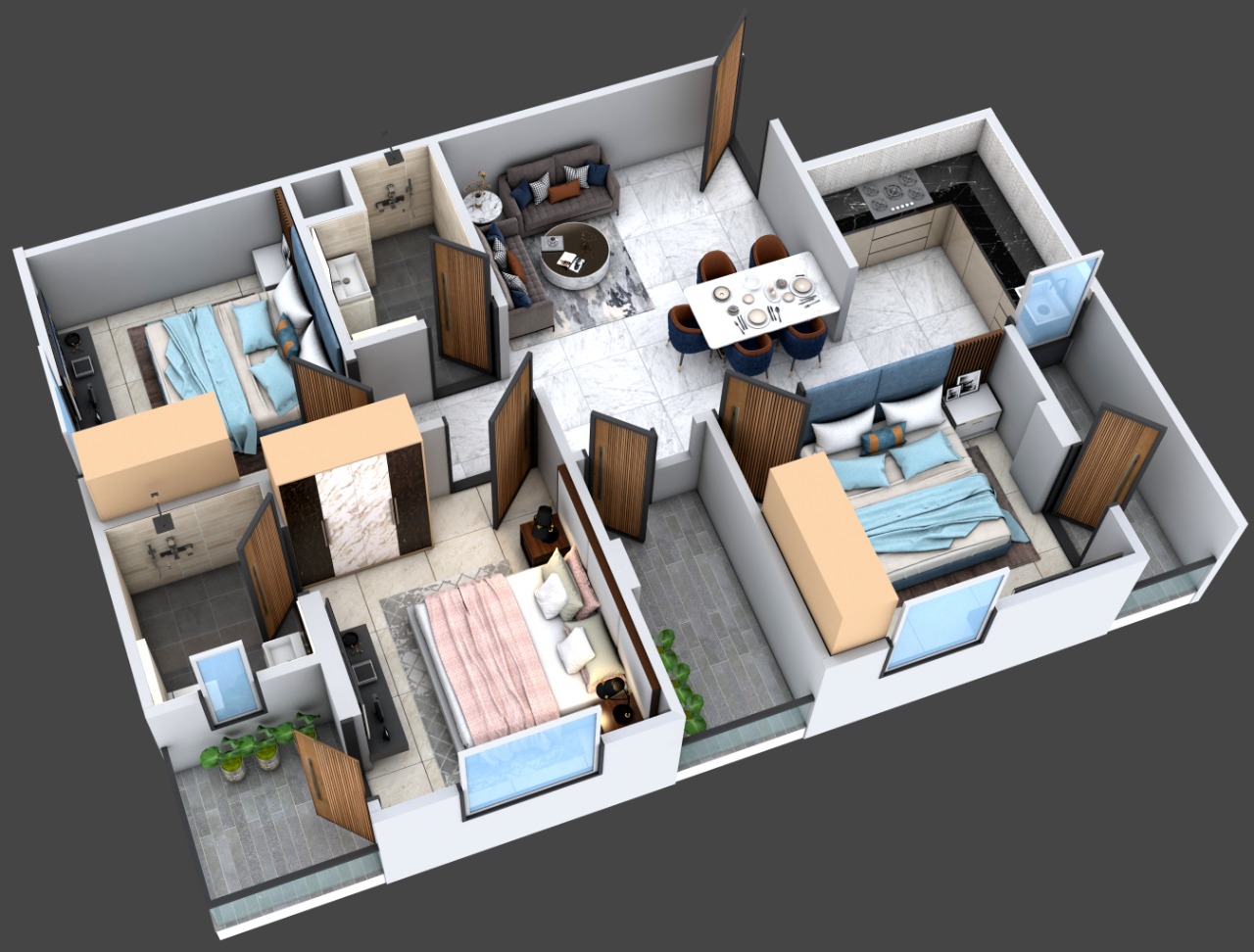 3DFloorPlan of DDCL Radiance