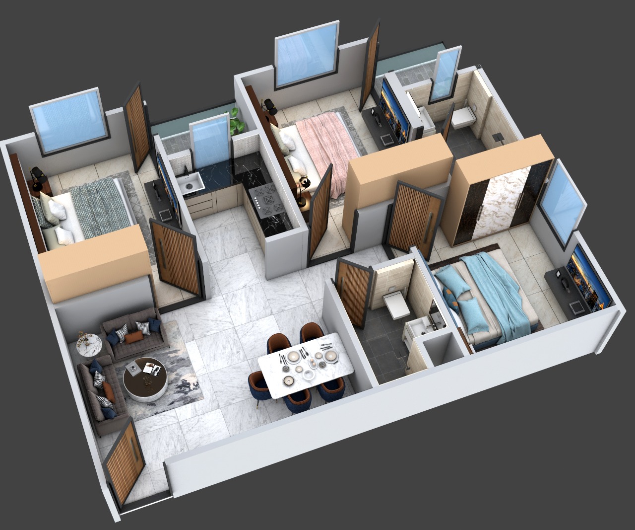 3DFloorPlan of DDCL Radiance