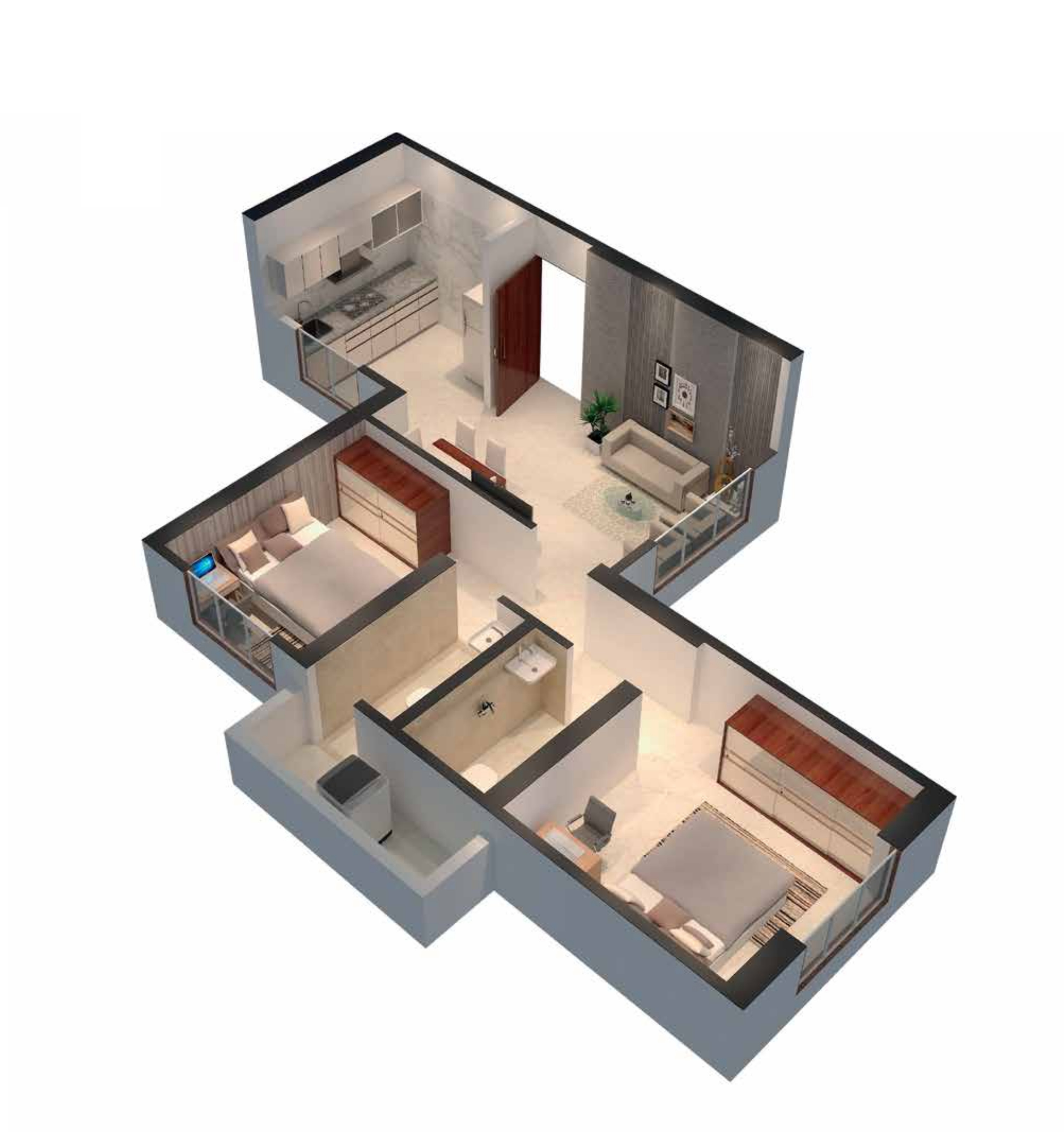 3DFloorPlan of Puraniks Unicorn