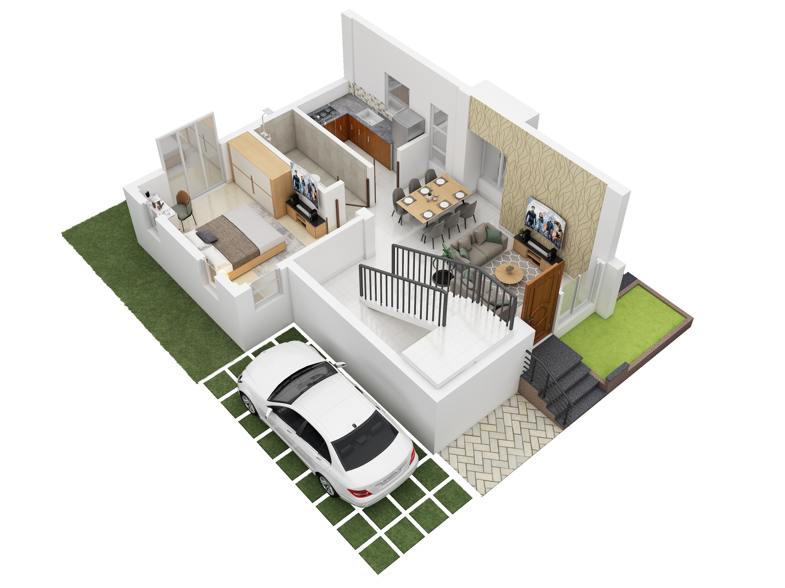 3DFloorPlan of Sonar Gaon Phase 2