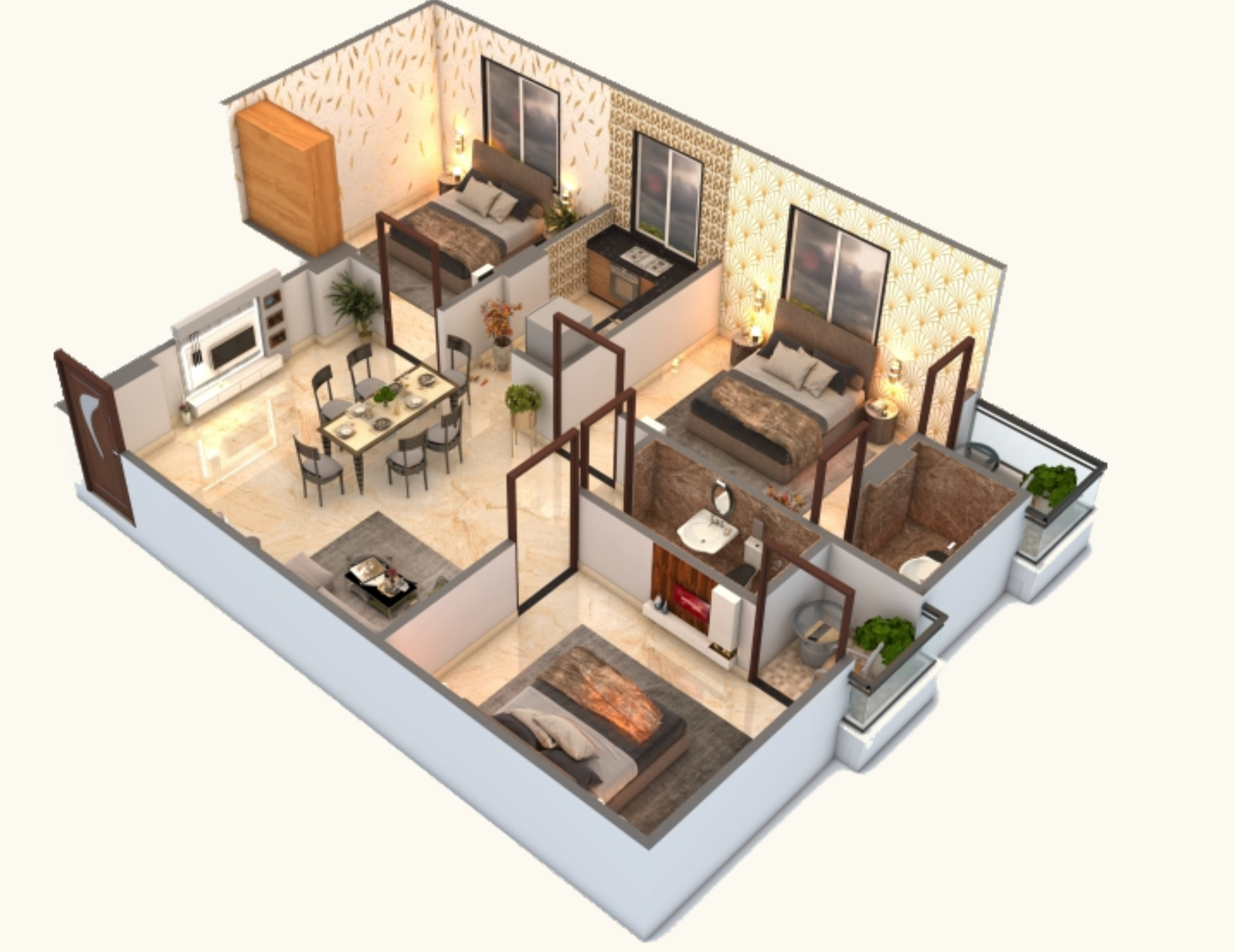 3DFloorPlan of Crown