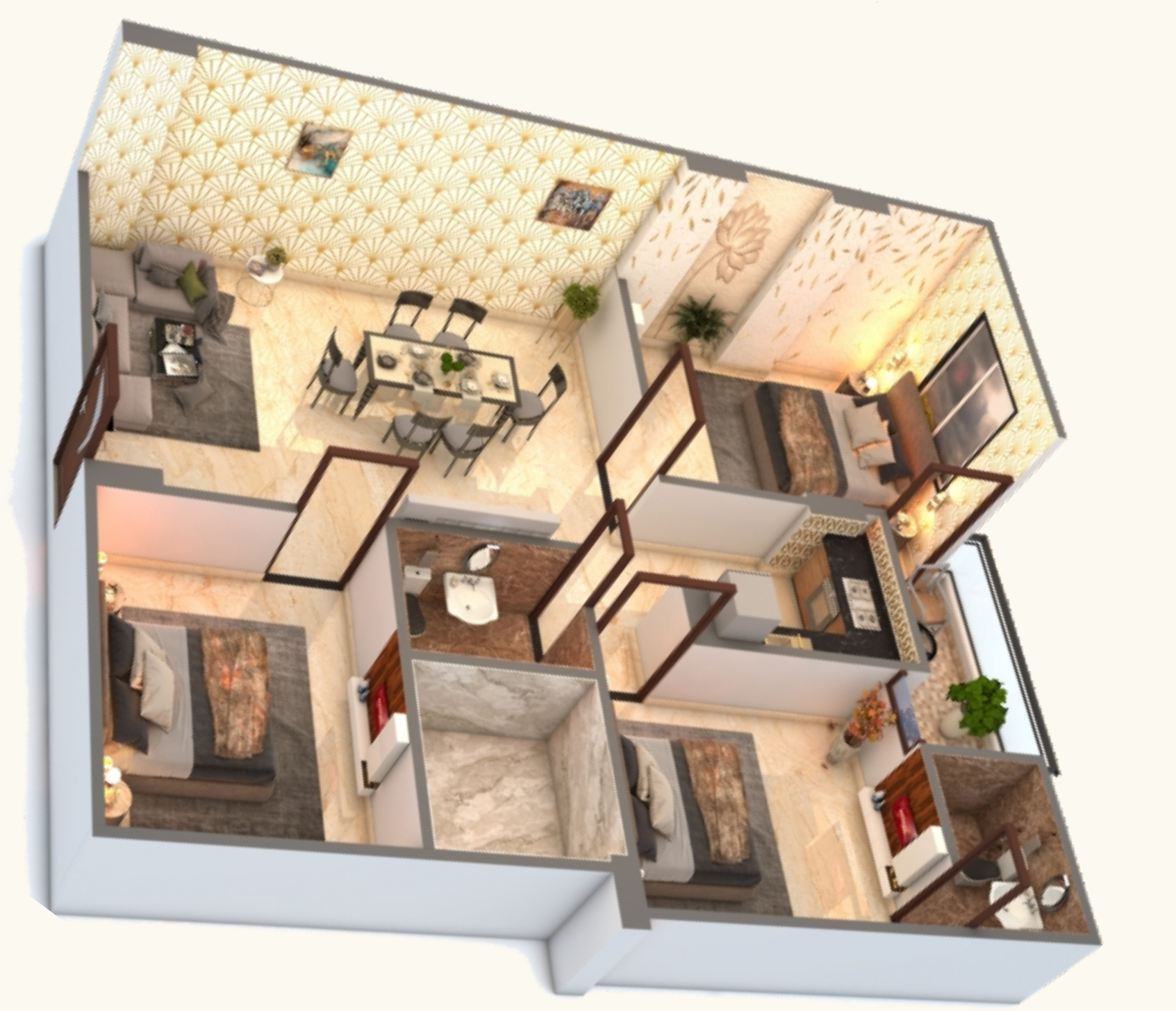 3DFloorPlan of Crown