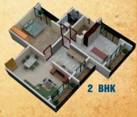 3DFloorPlan of Karari Arafat Anab Al Ashiyana CHS LTD