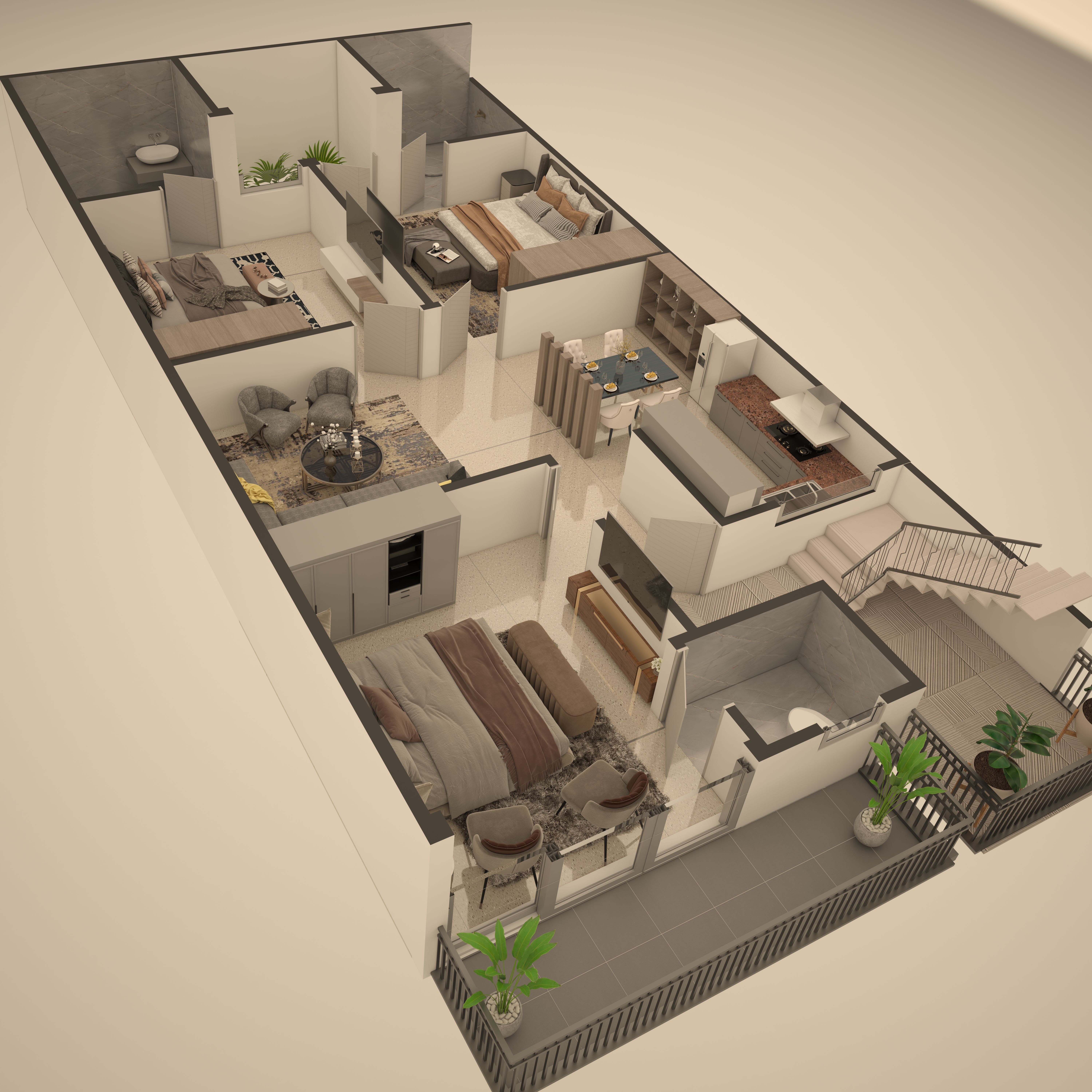 3DFloorPlan of The Gateway