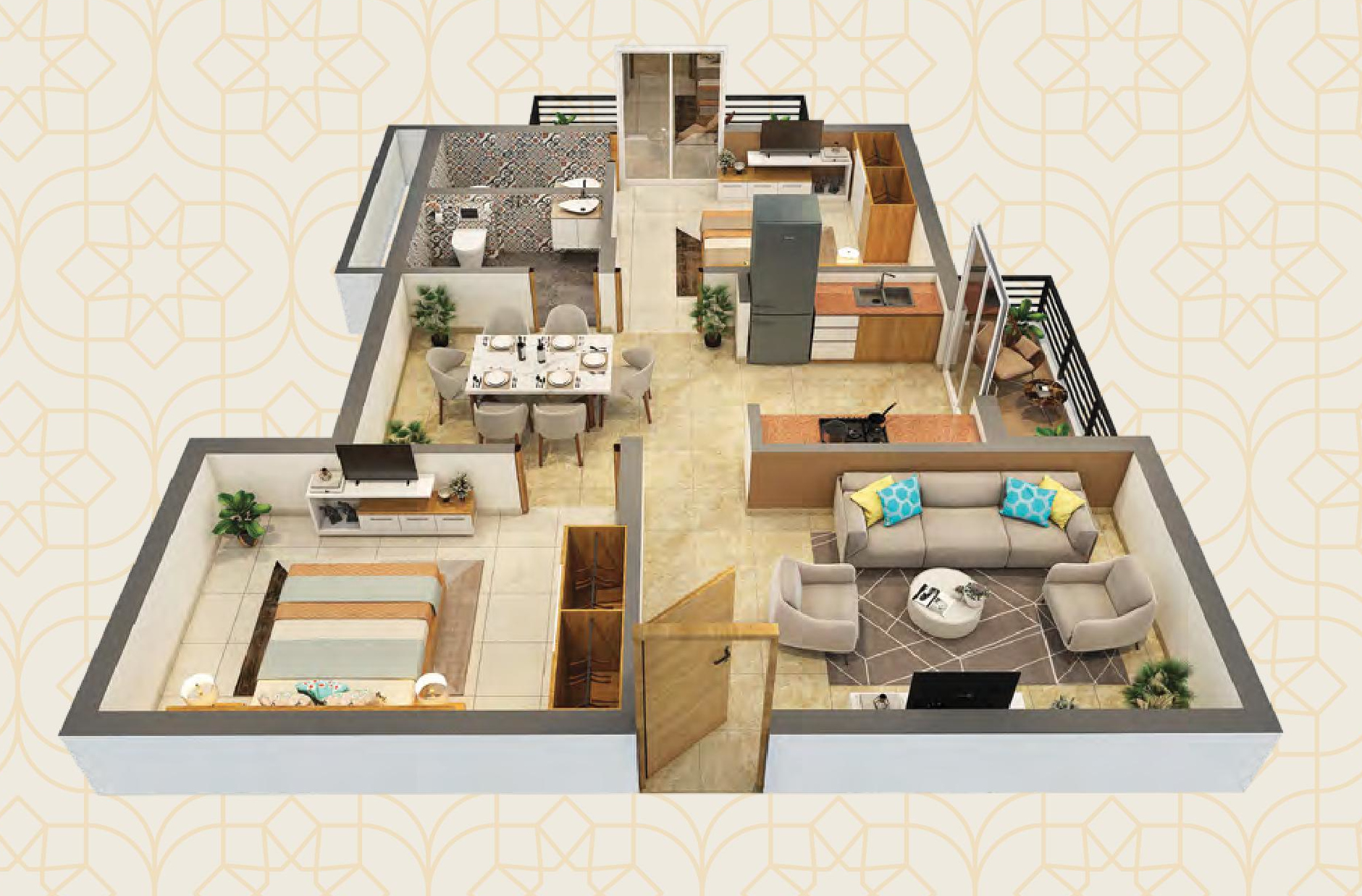 3DFloorPlan of SRC Signature