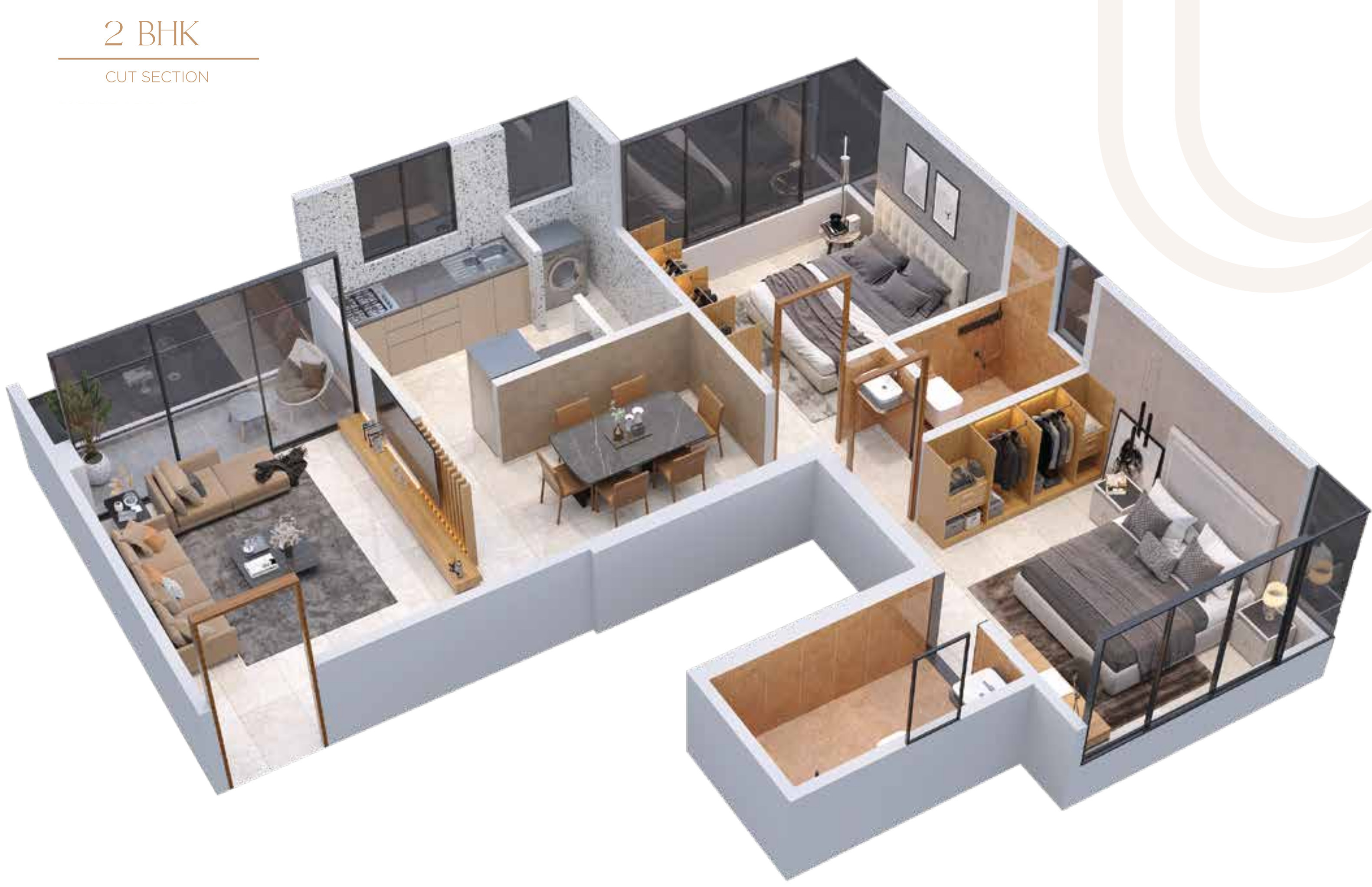 3DFloorPlan of D And T Prathamesh