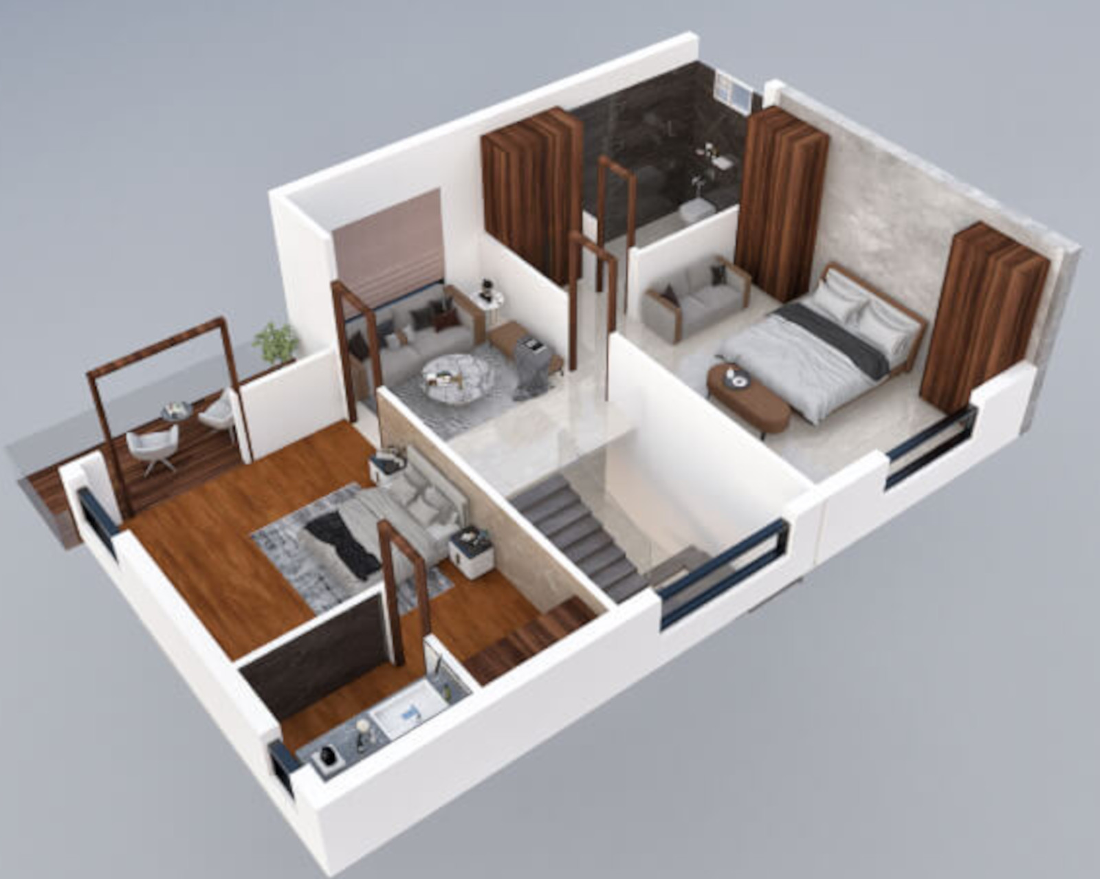 3DFloorPlan of Onecent Olive