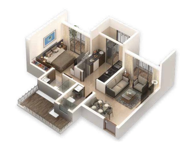 3DFloorPlan of Regency Anantam Nxt Phase I
