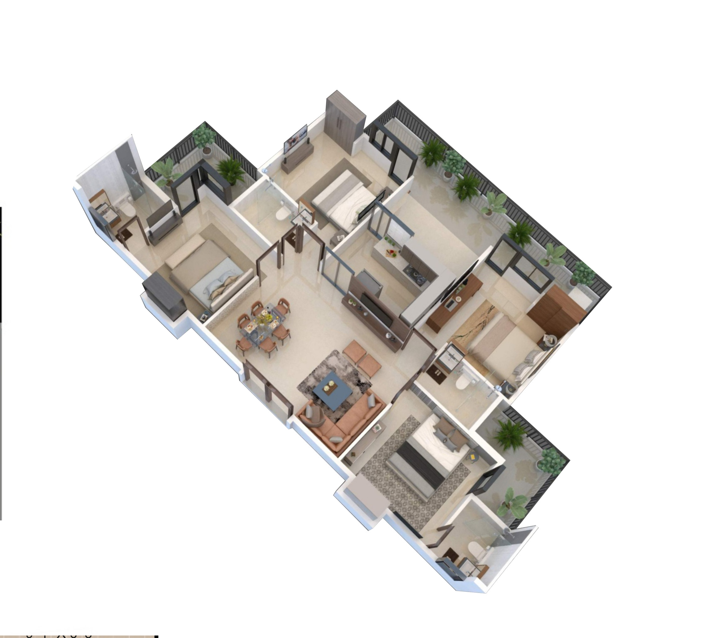 3DFloorPlan of Adore The Legend 3