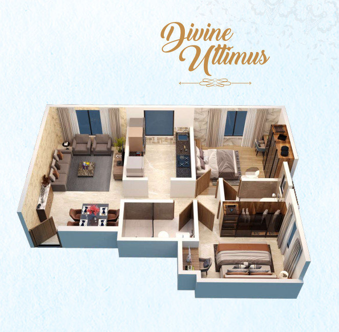 3DFloorPlan of Divine Ultimus