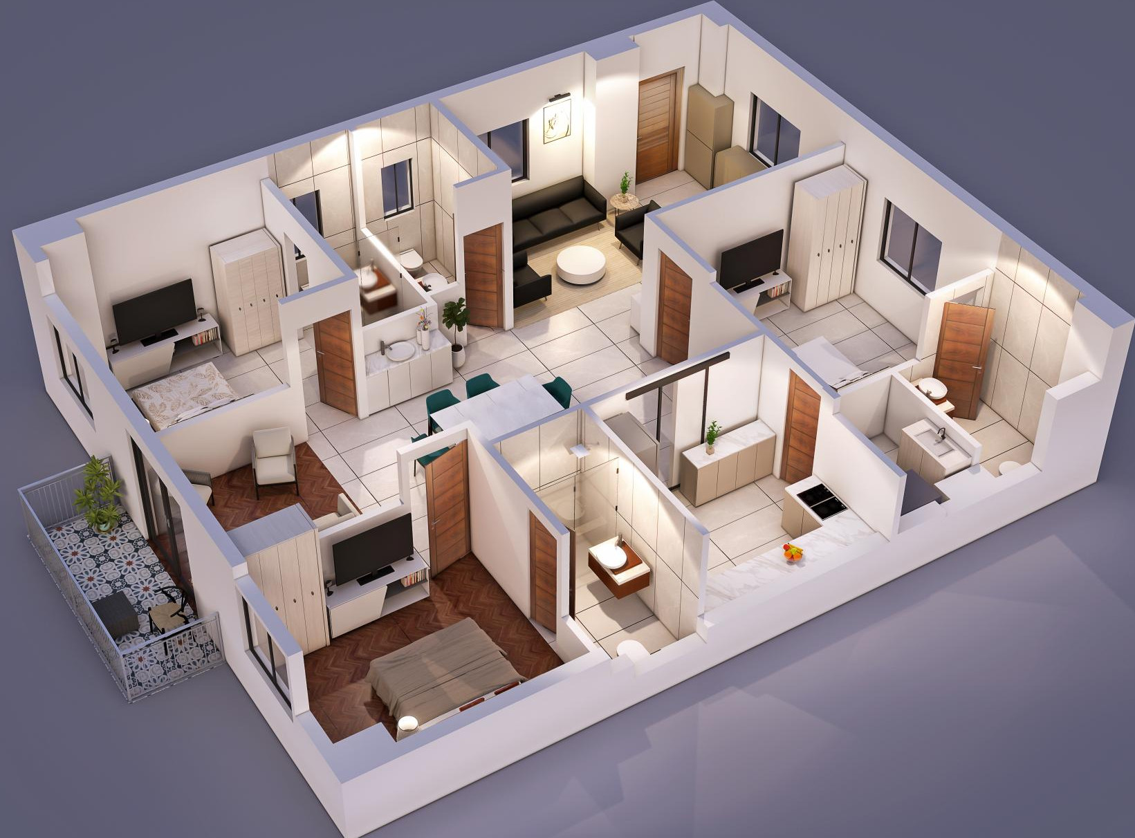 3DFloorPlan of Urbanyx Court