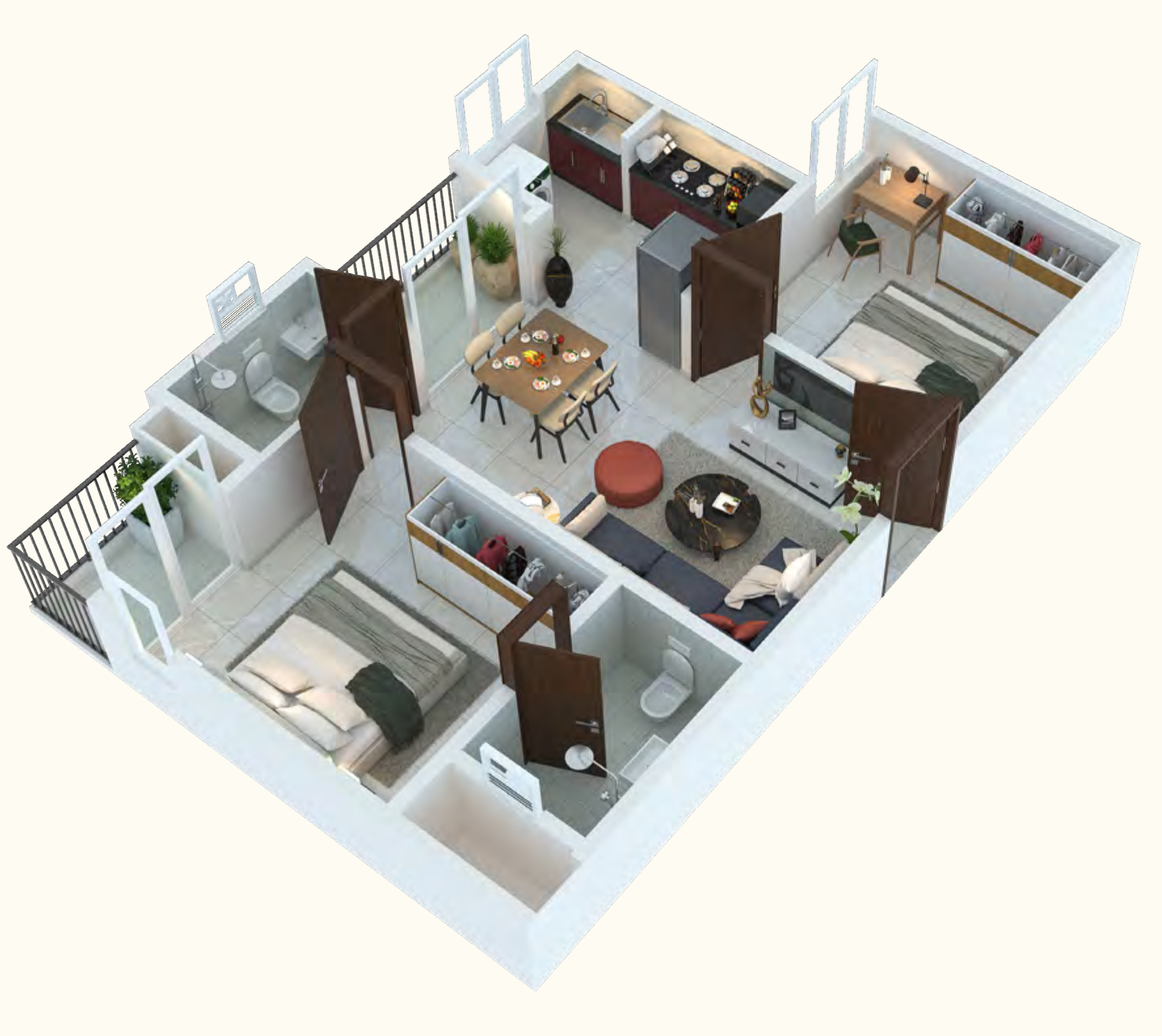 3DFloorPlan of Euphoria In The East
