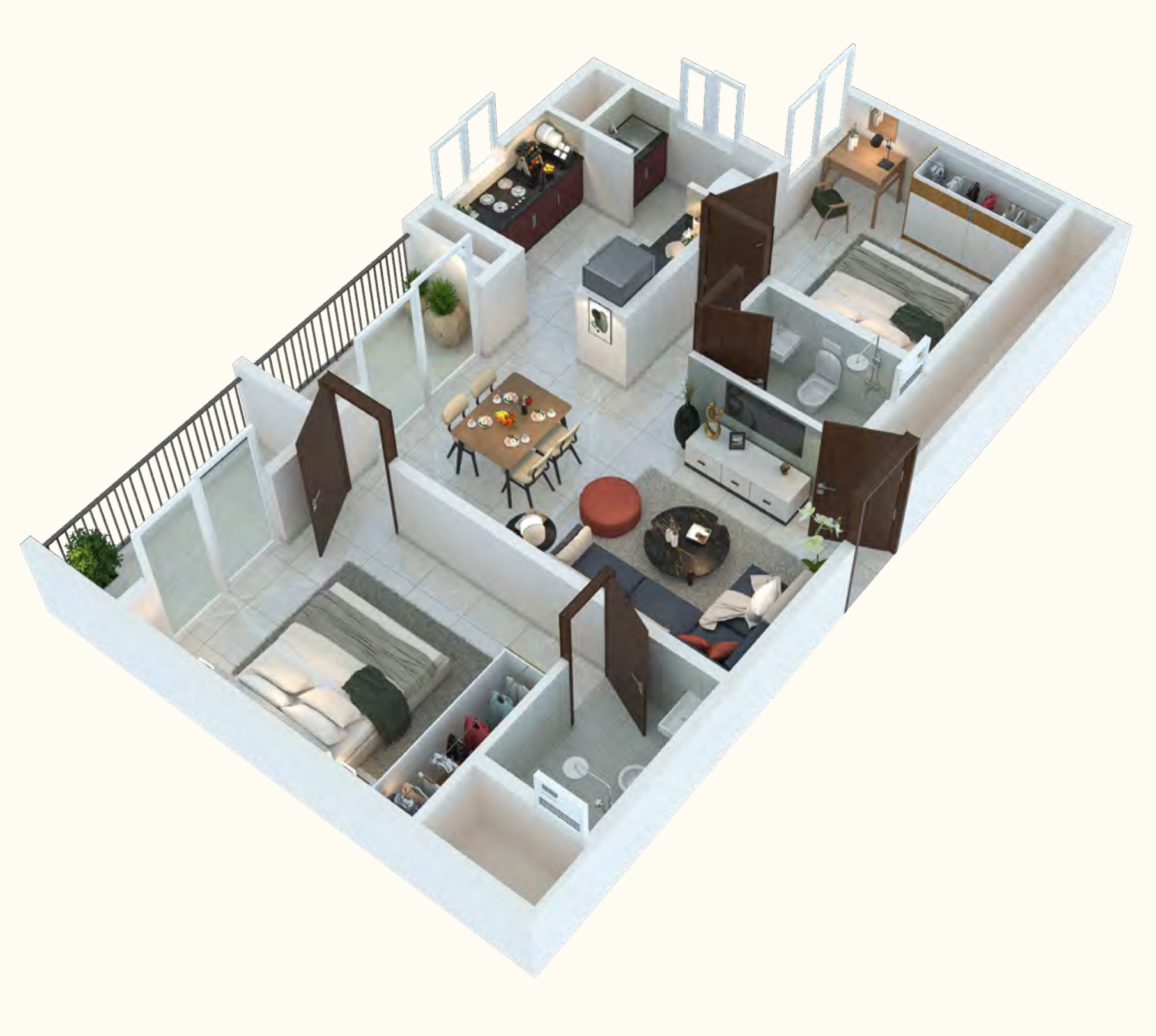 3DFloorPlan of Euphoria In The East