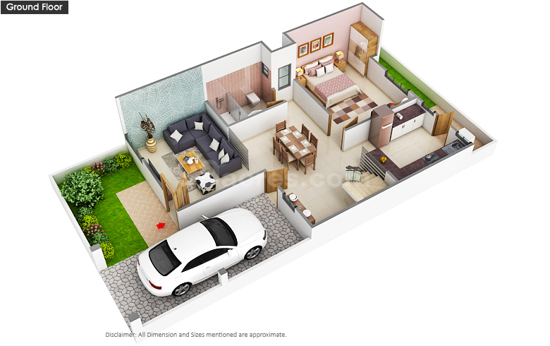 3DFloorPlan of Alark Signature Park