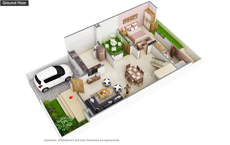 3DFloorPlan of Alark Signature Park