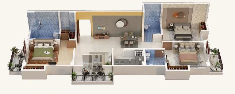 3DFloorPlan of Piya Mansion